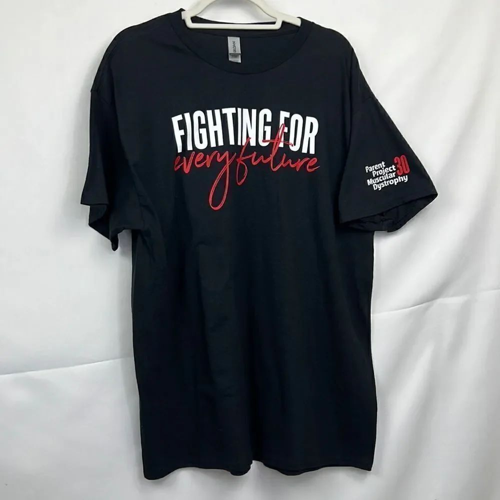 Gildan Black Muscular Dystrophy Awareness Support t-shirt NWOT
